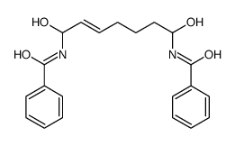 N-(7-benzamido-1,7-dihydroxyhept-5-enyl)benzamide结构式