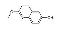 6-Quinolinol,2-methoxy-(9CI) Structure