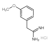 2-(3-甲氧基苯基)-乙脒结构式