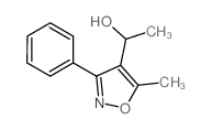 1-(5-Methyl-3-phenylisoxazol-4-yl)ethanol Structure