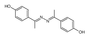 4,4'-(1E,1'E)-1,1'-(hydrazine-1,2-diylidene)bis(ethan-1-yl-1-ylidene)diphenol结构式