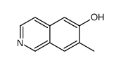 7-甲基异喹啉-6-醇结构式