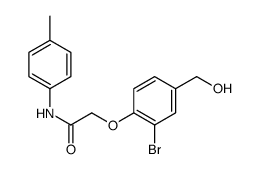 2-[2-BROMO-4-(HYDROXYMETHYL)PHENOXY]-N-(4-METHYLPHENYL)-ACETAMIDE picture