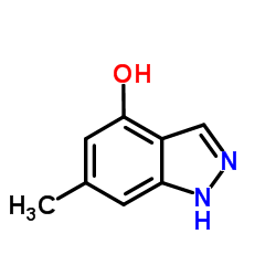 4-羟基-6-甲基-(1H)哚吲结构式