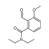 N,N-diethyl-2-formyl-3-methoxybenzamide结构式