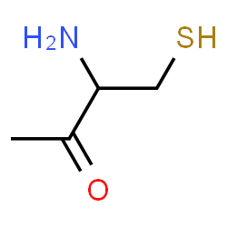 2-Butanone, 3-amino-4-mercapto- (9CI)结构式