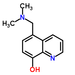 5-[(Dimethylamino)methyl]-8-quinolinol Structure