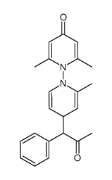 2,2',6-trimethyl-4'-(2-oxo-1-phenylpropyl)-4H,4'H-[1,1'-bipyridin]-4-one结构式