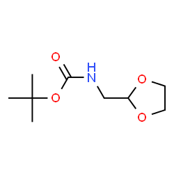 Carbamic acid, (1,3-dioxolan-2-ylmethyl)-, 1,1-dimethylethyl ester (9CI) picture