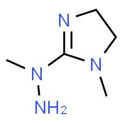 1H-Imidazole,4,5-dihydro-1-methyl-2-(1-methylhydrazino)-(9CI) structure