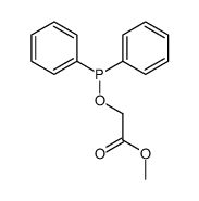 methyl 2-diphenylphosphanyloxyacetate结构式