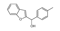 1-benzofuran-2-yl-(4-methylphenyl)methanol Structure