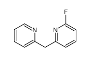 2-fluoro-6-(pyridin-2-ylmethyl)pyridine结构式