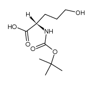 Boc-L-pentahomoserine结构式