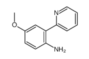 4-Methoxy-2-(pyridin-2-yl)aniline structure