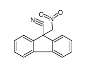 9-(nitromethyl)fluorene-9-carbonitrile Structure