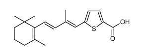 (E)-1-(5-carboxythien-2-yl)-2-methyl-4-(2,6,6-trimethyl-1-cyclohexen-1-yl)butadiene结构式