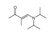 4-[di(propan-2-yl)amino]-3-methylbut-3-en-2-one结构式