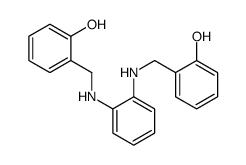 2-[[2-[(2-hydroxyphenyl)methylamino]anilino]methyl]phenol结构式