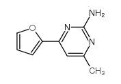 4-(2-FURYL)-6-METHYLPYRIMIDIN-2-AMINE Structure