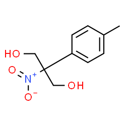 2-(4-Methylphenyl)-2-nitro-1,3-propanediol Structure