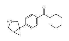 [4-(3-azabicyclo[3.1.0]hexan-1-yl)phenyl]-cyclohexylmethanone Structure