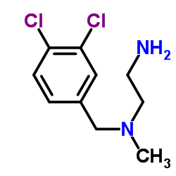 N-(3,4-Dichlorobenzyl)-N-methyl-1,2-ethanediamine Structure