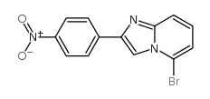 5-bromo-2-(4-nitrophenyl)imidazo[1,2-a]pyridine结构式