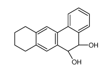 (5S,6R)-5,6,8,9,10,11-hexahydrobenzo[a]anthracene-5,6-diol结构式