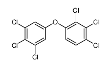 1,2,3-trichloro-4-(3,4,5-trichlorophenoxy)benzene Structure