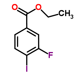 Ethyl-3-fluoro-4-iodobenzoate Structure