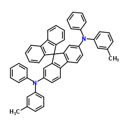 2,7-双[N-(间甲苯基)苯氨基]-9,9'-螺二[9H-芴]结构式