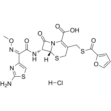 盐酸头孢噻呋结构式