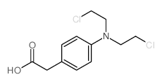 Phenylacetic acid mustard structure