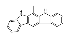 6-methyl-5,7-dihydroindolo[2,3-b]carbazole Structure