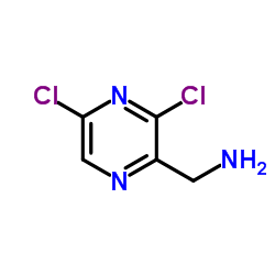 1-(3,5-Dichloro-2-pyrazinyl)methanamine图片