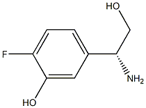 5-((1R)-1-AMINO-2-HYDROXYETHYL)-2-FLUOROPHENOL结构式