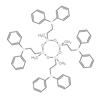 TETRAKIS(DIPHENYLPHOSPHINOETHYL)-TETRAMETHYLCYCLOTETRASILOXANE图片