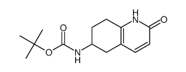 tert-butyl2-oxo-1,2,5,6,7,8-hexahydroquinolin-6-ylcarbamate Structure