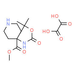 Methyl 4-((tert-butoxycarbonyl)amino)-piperidine-4-carboxylate oxalate图片