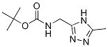 3-(N-BOC-AMINOMETHYL)-5-METHYL-4H-1,2,4-TRIAZOLE picture