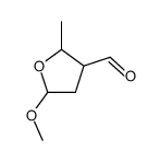 3-Furancarboxaldehyde, tetrahydro-5-methoxy-2-methyl- (9CI) Structure