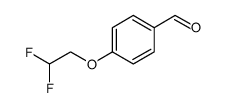 4-(2,2-二氟乙氧基)苯(甲)醛结构式