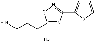 3-(3-(噻吩-2-基)-1,2,4-噁二唑-5-基)丙-1-胺盐酸盐图片