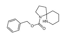 benzyl 1,10-diazaspiro[4.5]decane-1-carboxylate结构式