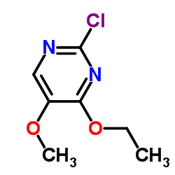 2-Chloro-4-ethoxy-5-methoxypyrimidine Structure