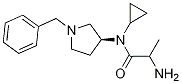 (S)-2-AMino-N-(1-benzyl-pyrrolidin-3-yl)-N-cyclopropyl-propionaMide Structure