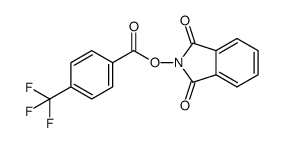 1,3-dioxoisoindolin-2-yl 4-(trifluoromethyl)benzoate Structure