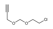 3-(2-chloroethoxymethoxy)prop-1-yne Structure