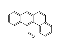 7-Methylbenz[a]anthracene-12-carbaldehyde Structure